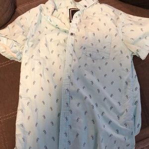 Button down shirt with penguins